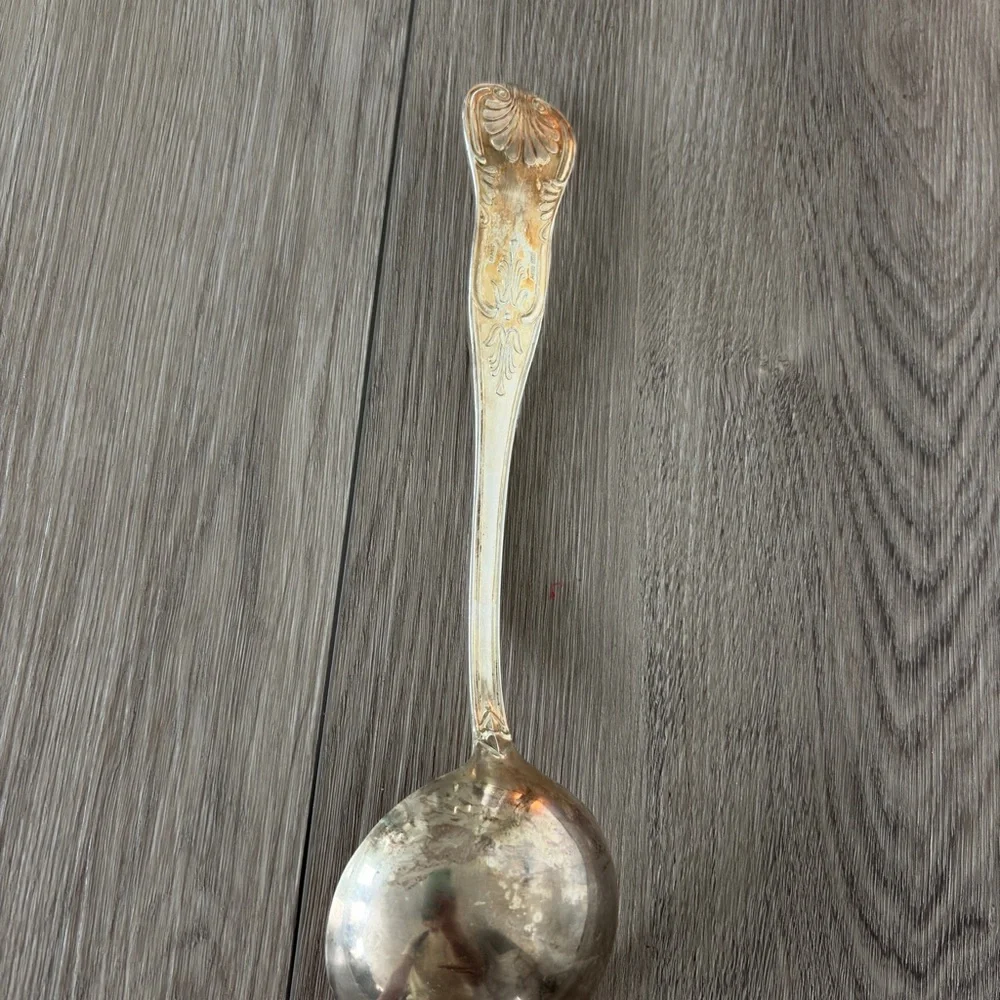 Silver plated serving spoon Made in Italy